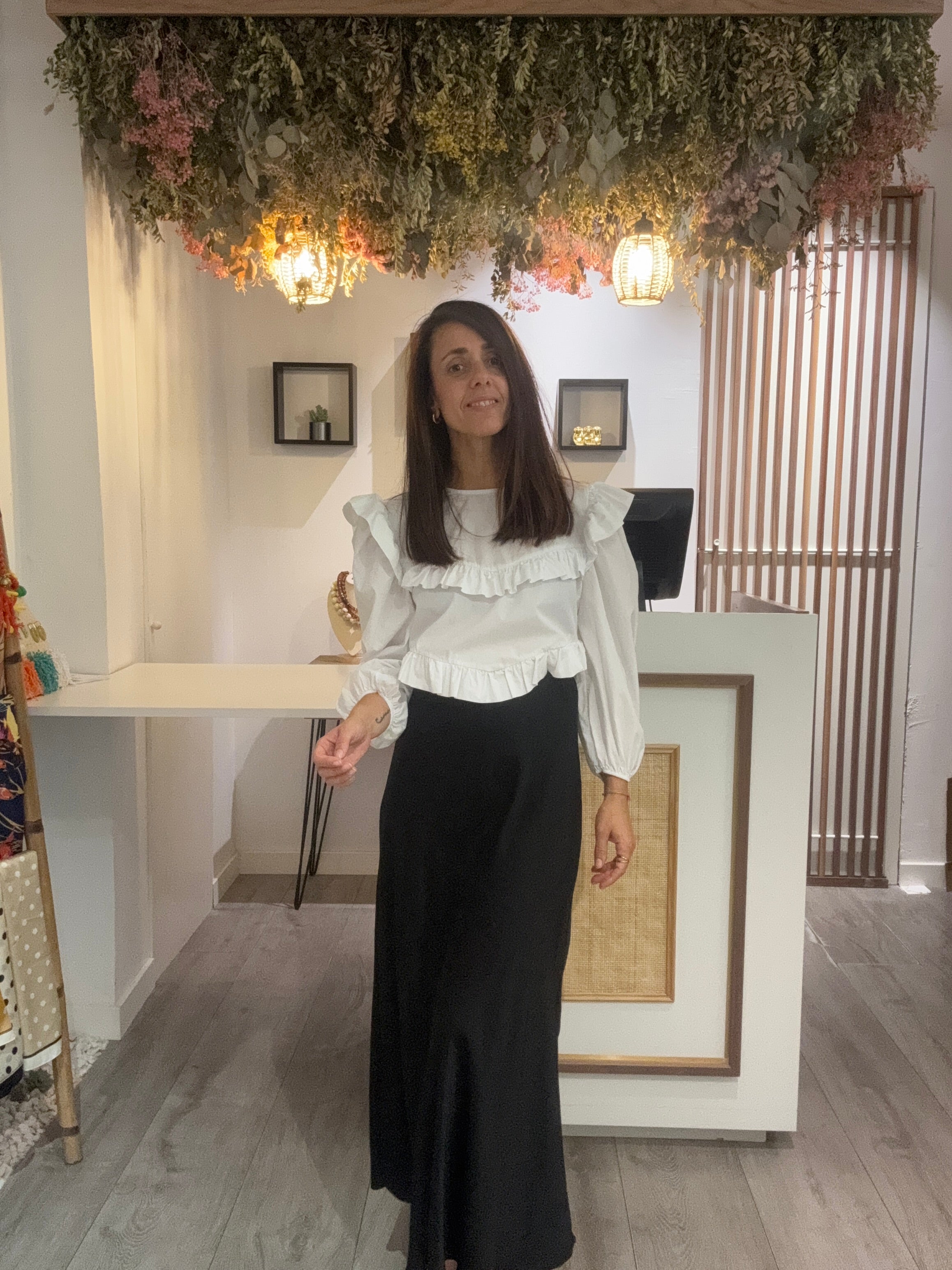 Falda SATINADA
